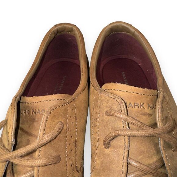 Mark‎ Nason by Skechers Casual Oxfords Brown Leather 68965 Men\'s 12